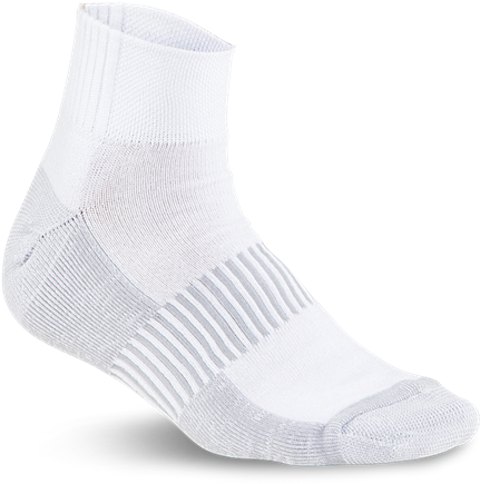 White Ankle Sock PNG Image