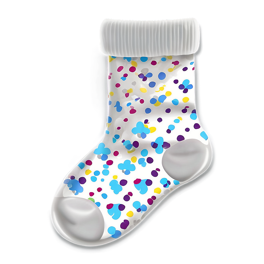 White Baby Socks Png 19 PNG Image