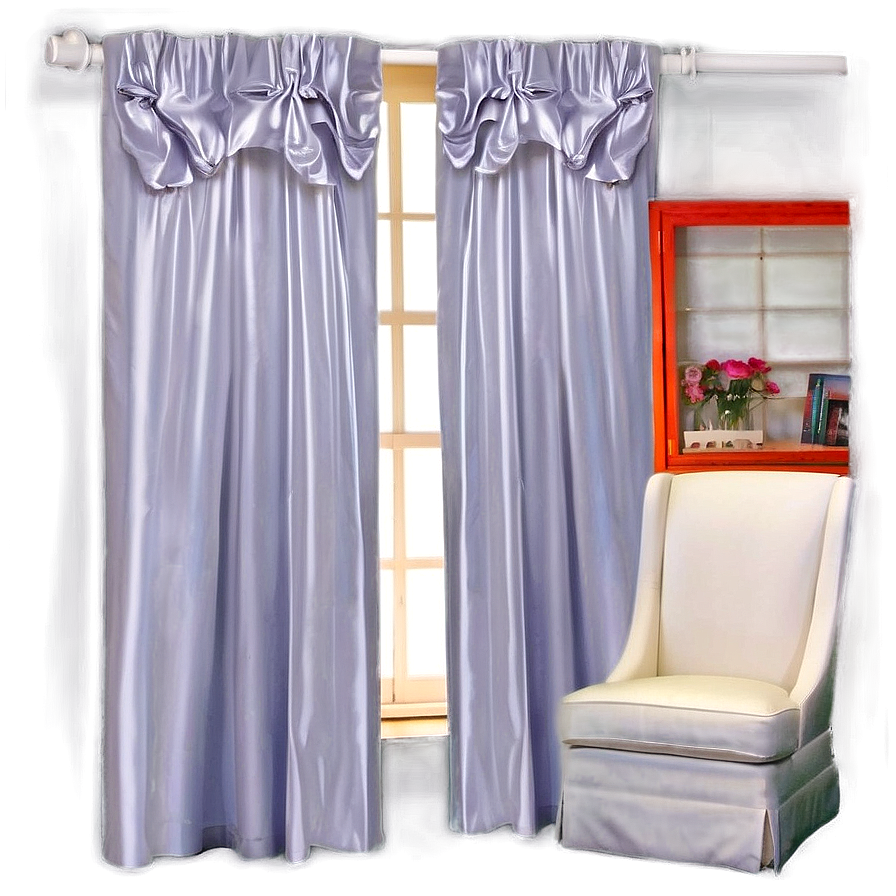 White Bedroom Curtains Png 48 PNG Image