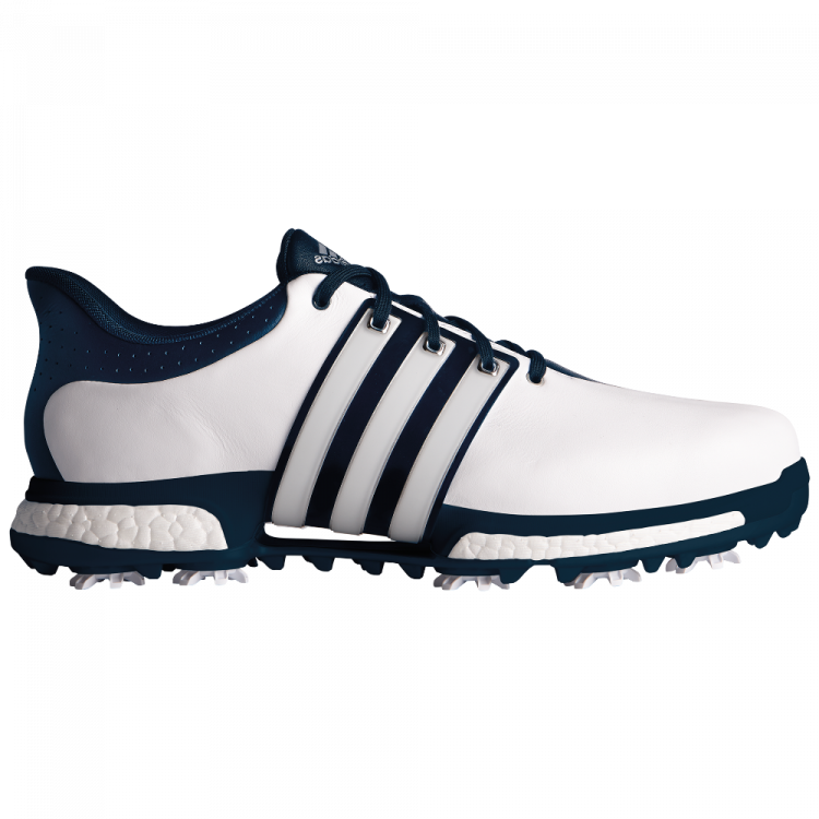 White Blue Golf Shoe PNG Image