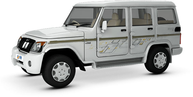 White Bolero S U V Profile View PNG Image