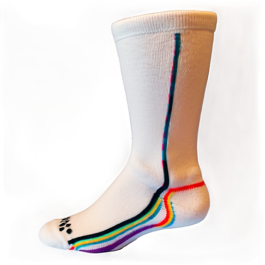 White Boot Socks Png Vag46 PNG Image