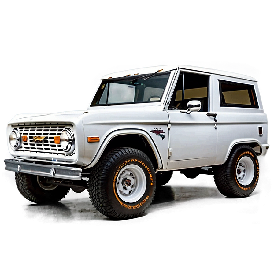 White Bronco Png Vbr PNG Image