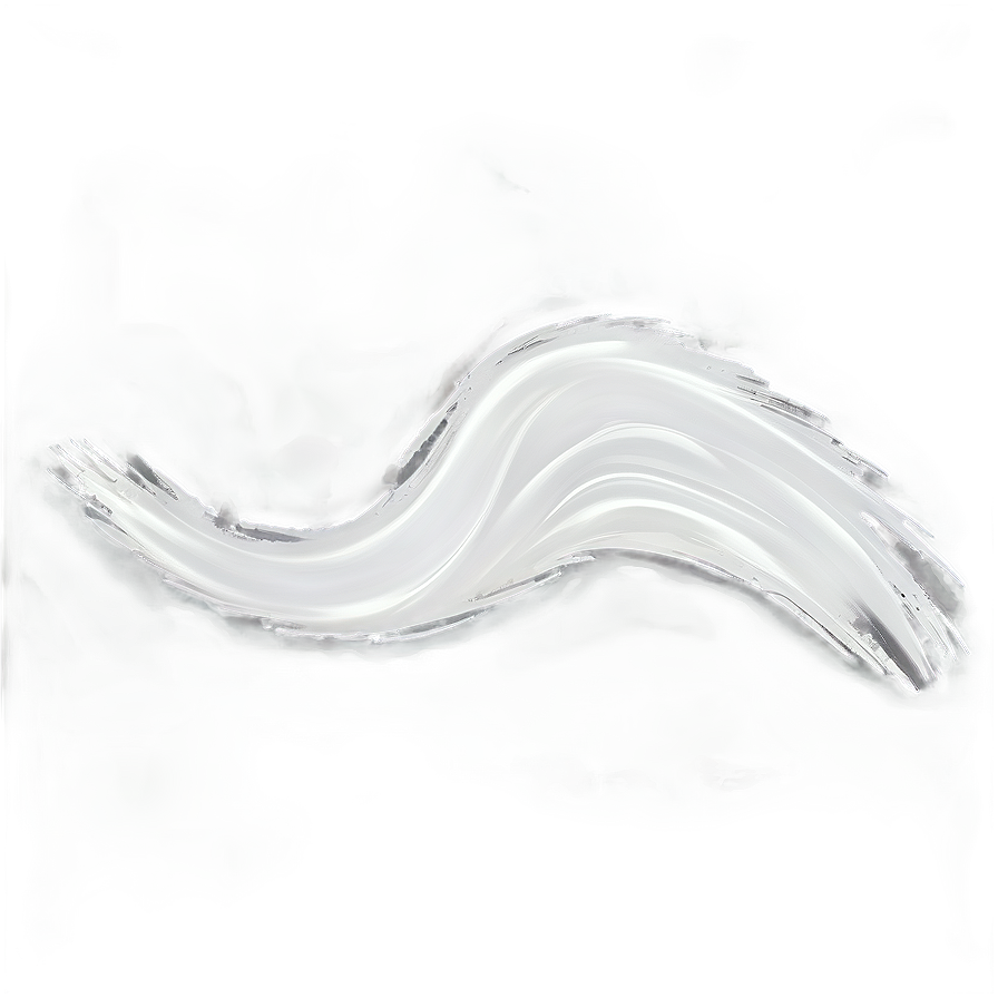 White Brush Stroke Design Png Hmp95 PNG Image