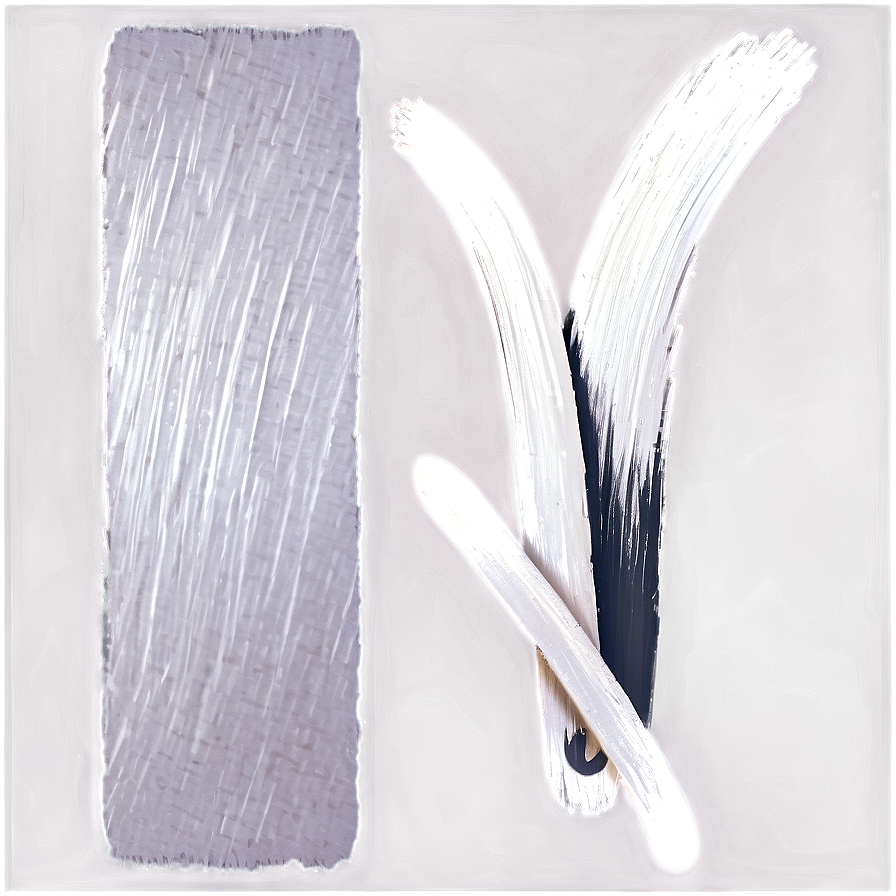 White Brush Stroke For Crafting Png 06262024 PNG Image