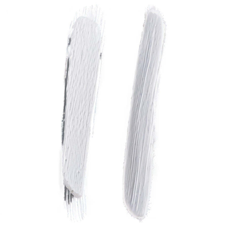 White Brush Stroke For Overlays Png Woc82 PNG Image