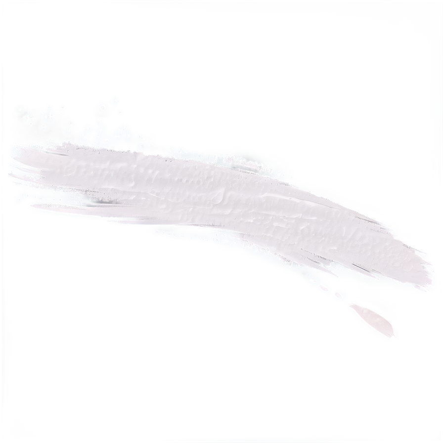 White Brush Stroke Overlay Png Vul PNG Image