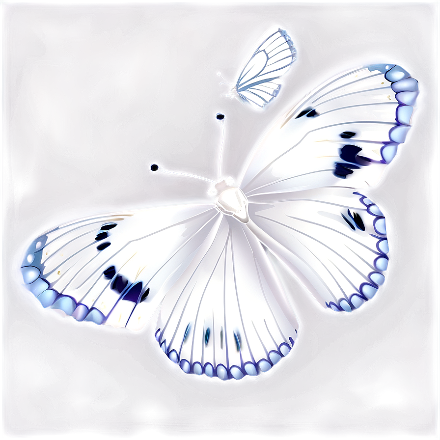 White Butterfly A PNG Image