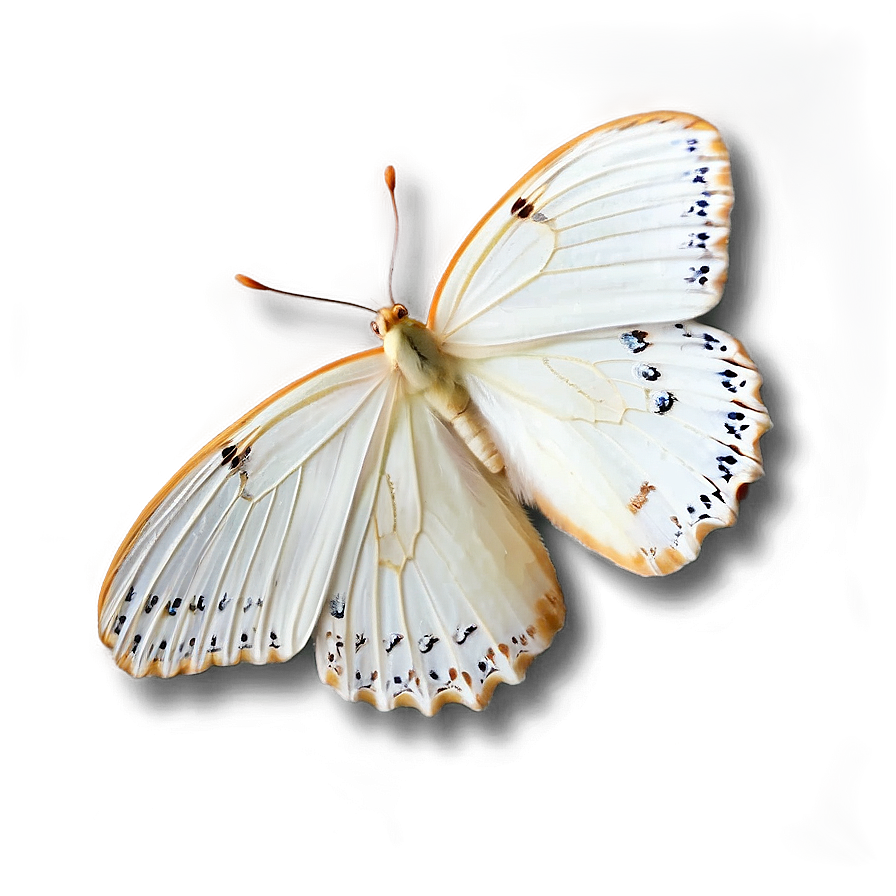 White Butterfly On White Png Fql33 PNG Image