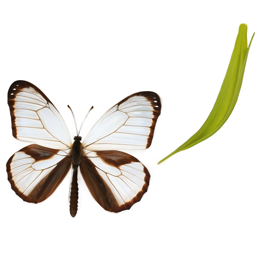 White Butterfly With Transparent Background Png Eyl PNG Image