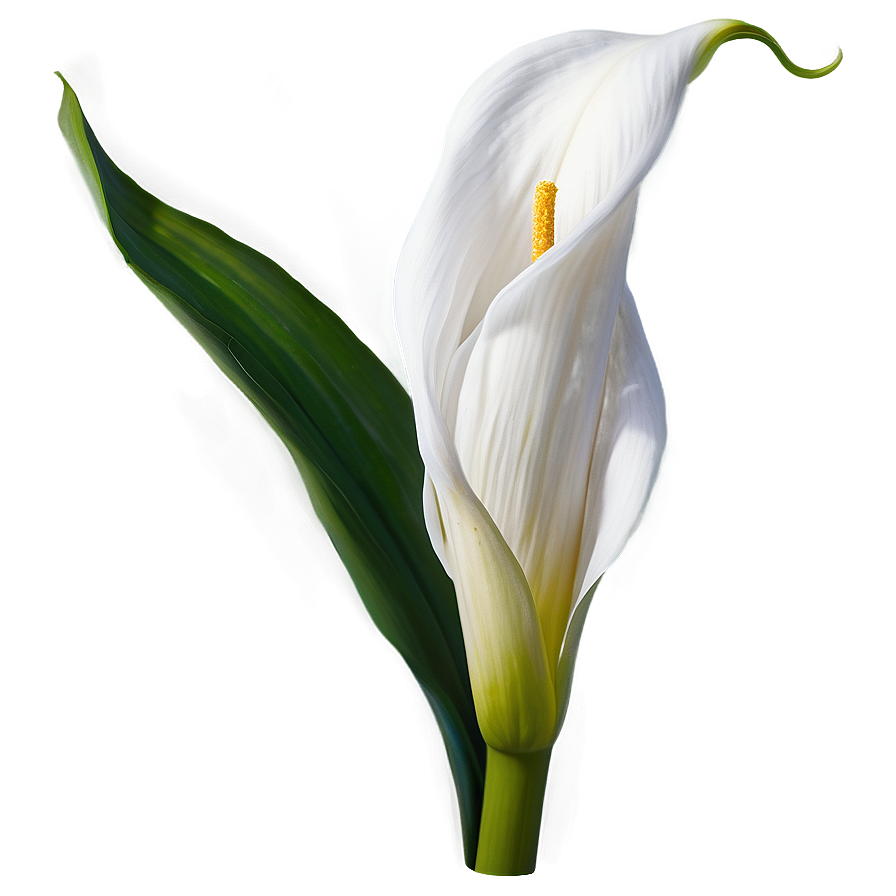 White Calla Lily Png Wvd PNG Image