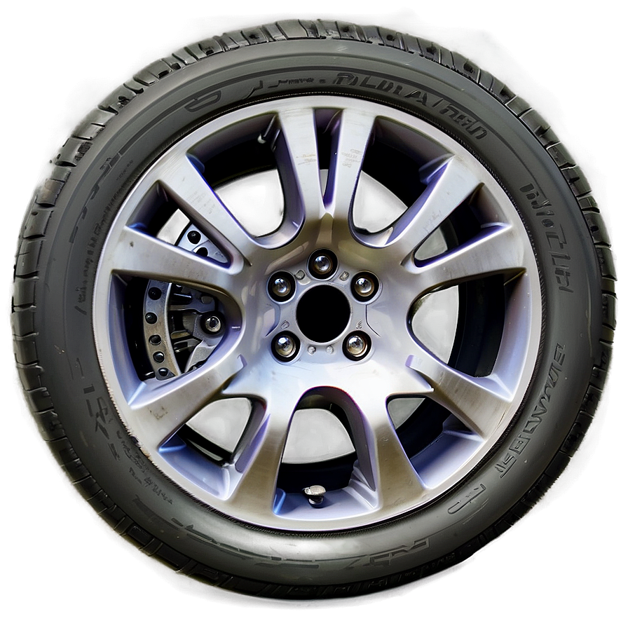 White Car Wheel Png 38 PNG Image