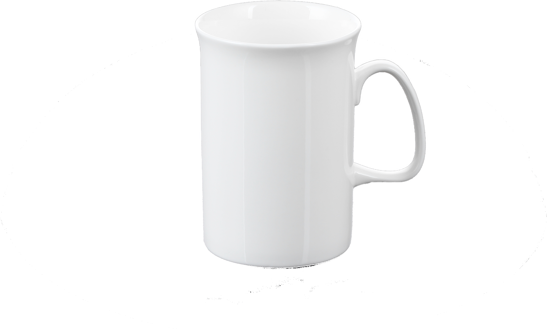 White Ceramic Mug PNG Image