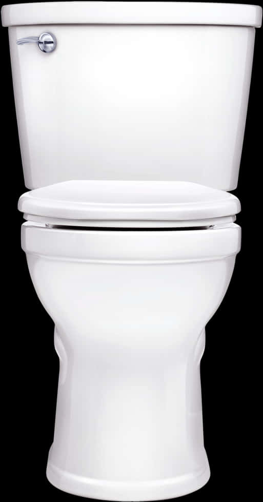 White Ceramic Toilet Isolated PNG Image