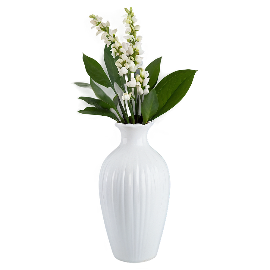 White Ceramic Vase Png 06112024 PNG Image