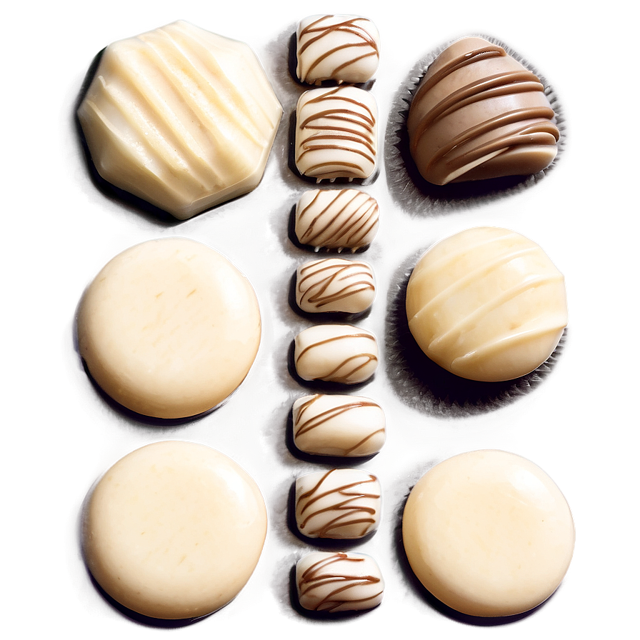 White Chocolate Assortment Box Png 06212024 PNG Image