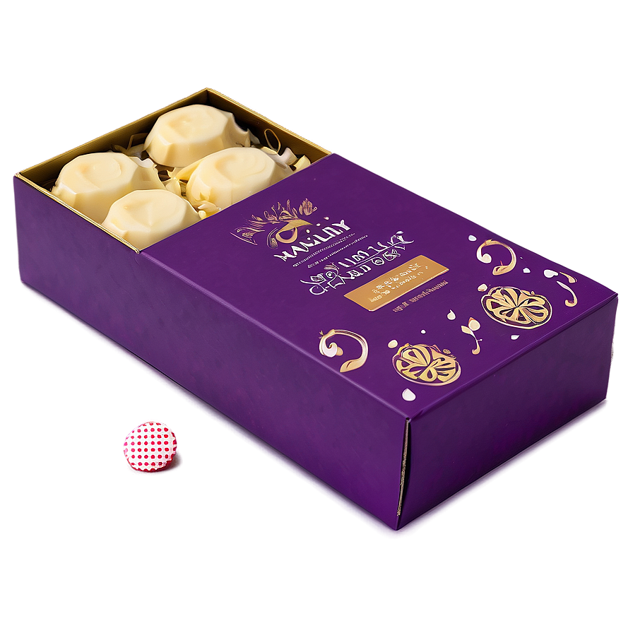 White Chocolate Assortment Box Png Tqc PNG Image