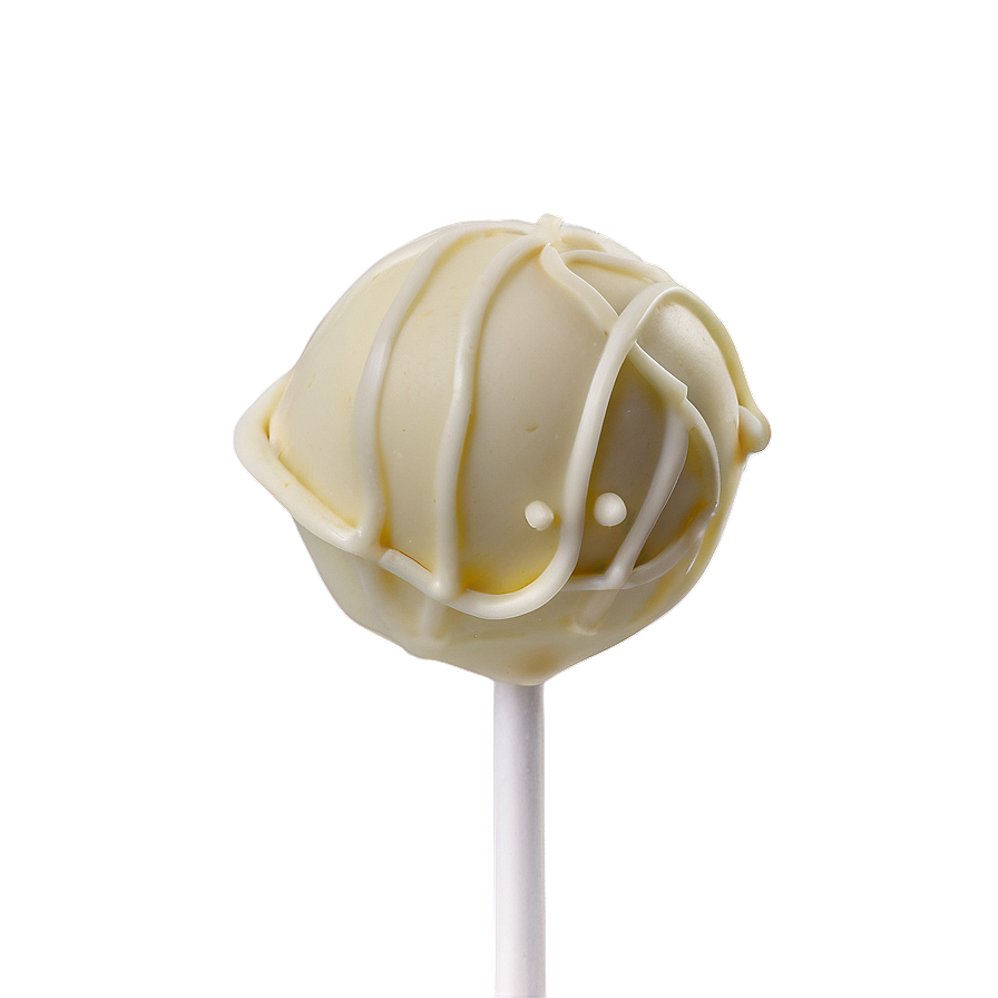 White Chocolate Cake Pop Png 06212024 PNG Image