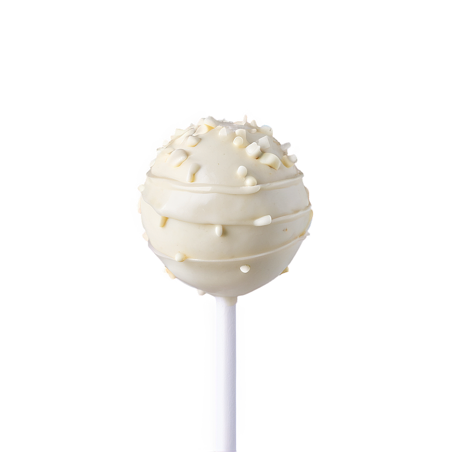 White Chocolate Cake Pop Png Ueu PNG Image