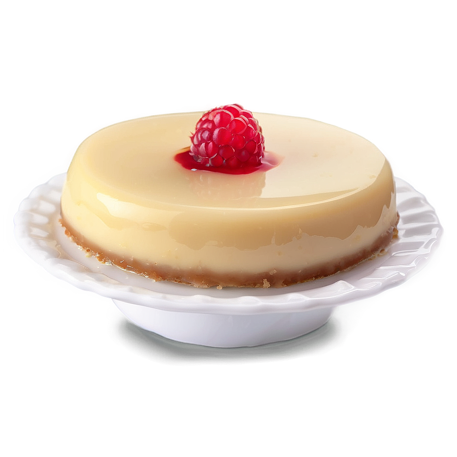 White Chocolate Flan Recipe Png Rbn70 PNG Image