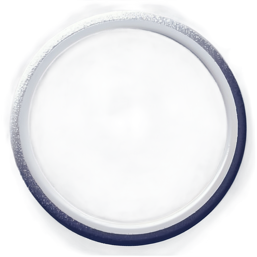 White Circle For Creative Projects Png 05042024 PNG Image