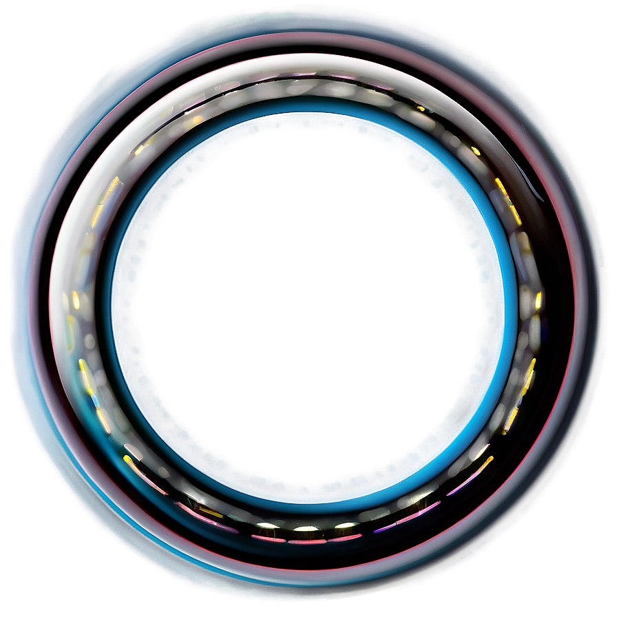 White Circle Outline Png Nux PNG Image