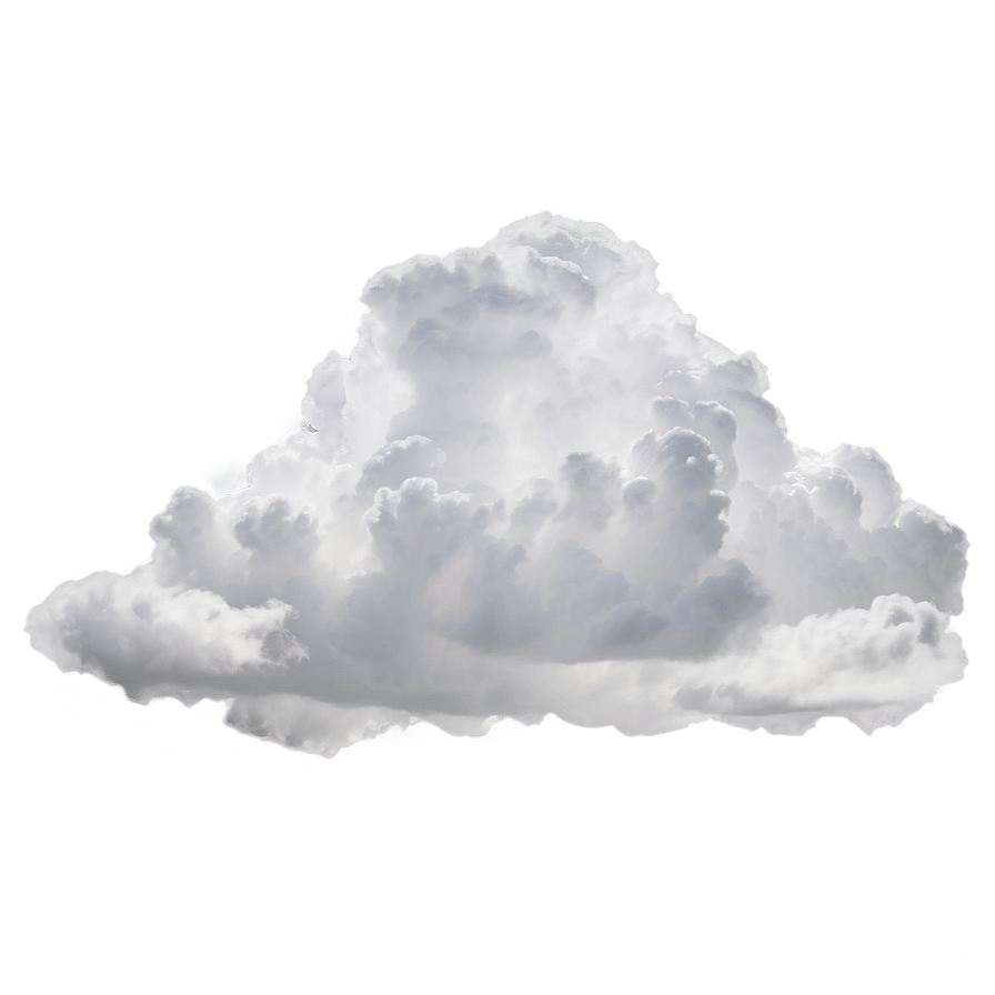 White Cloud D PNG Image