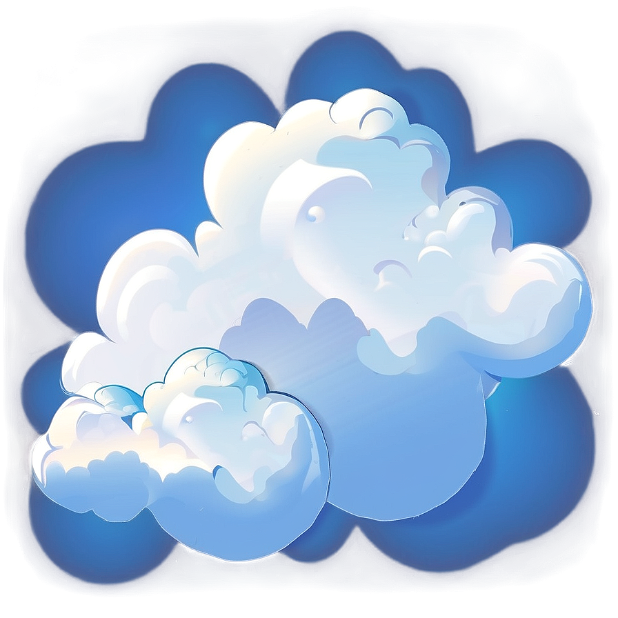 White Cloud With Sunlight Png 1 PNG Image