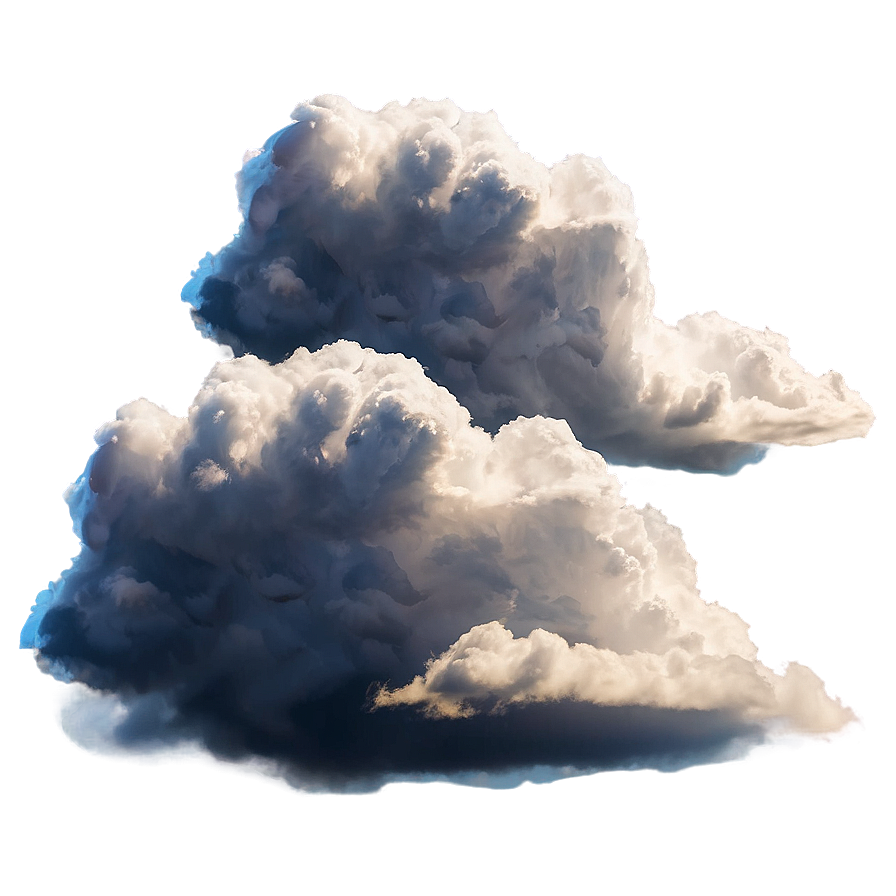 White Clouds Skyline Png Gns31 PNG Image