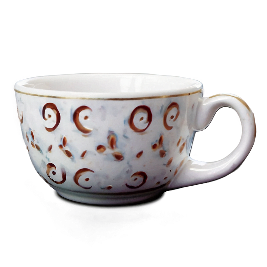 White Coffee Cup Png Mpe56 PNG Image