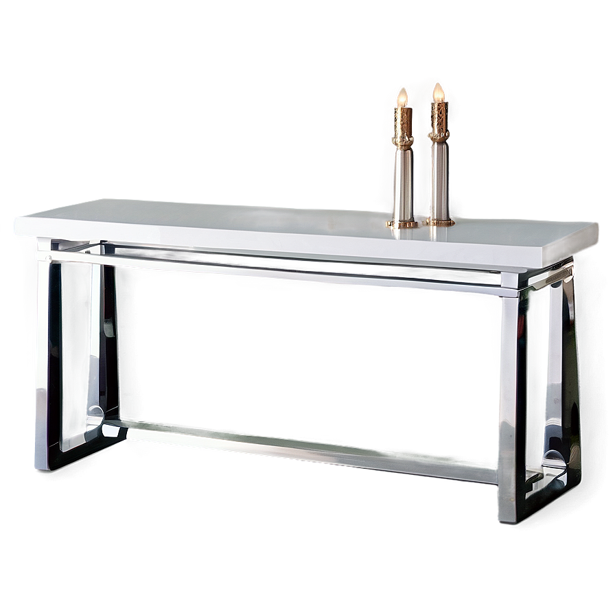 White Console Table Png Ria39 PNG Image