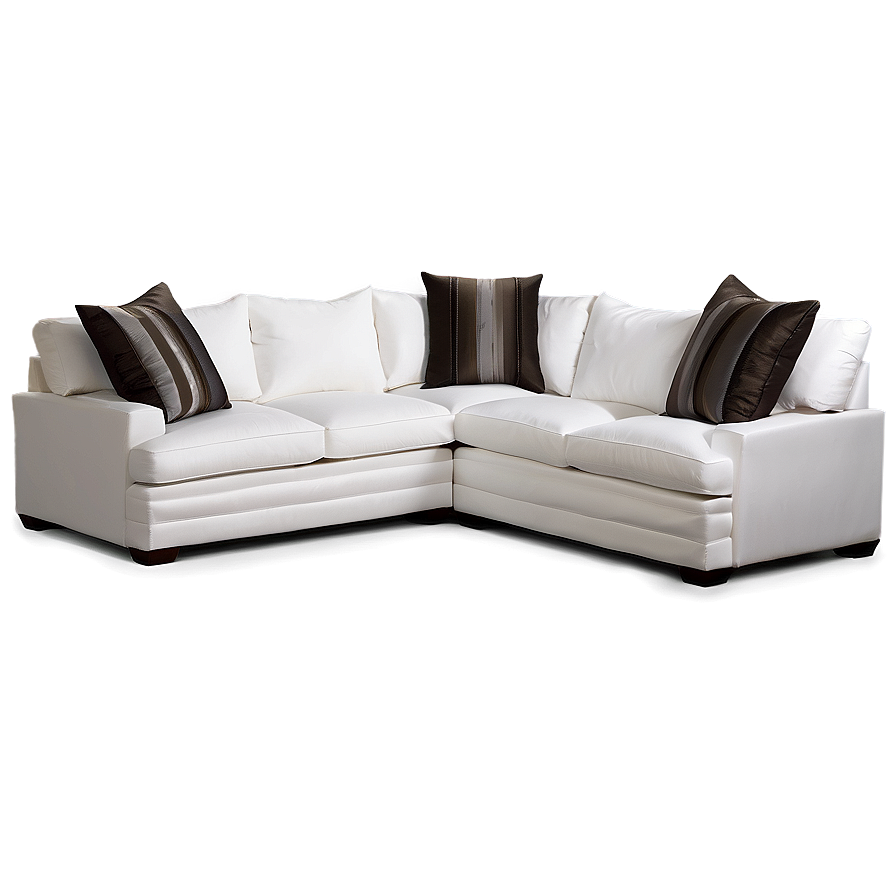 White Corner Sofa Png 42 PNG Image