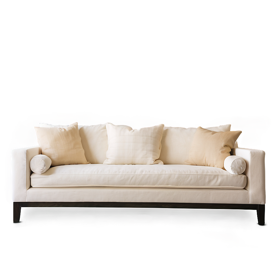 White Couch Living Room Png Ktp PNG Image