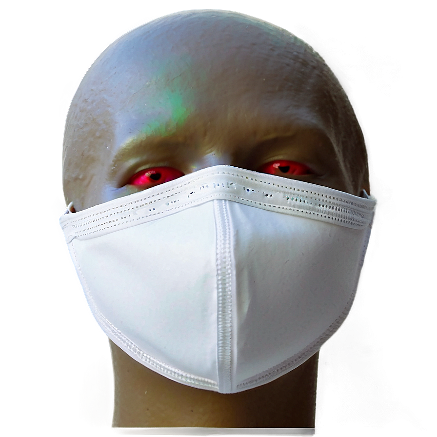 White Covid Mask Png 06122024 PNG Image