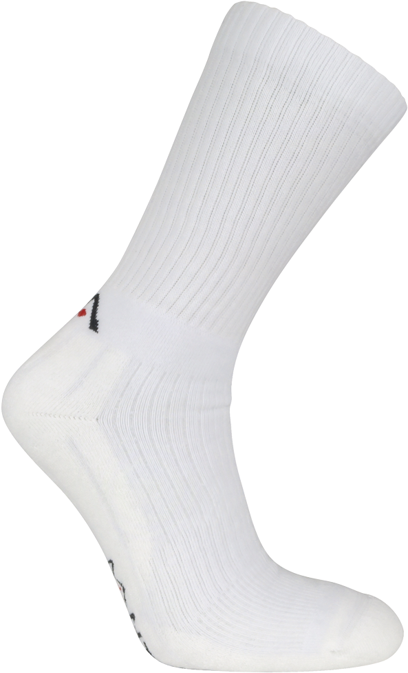 White Crew Sock Single PNG Image