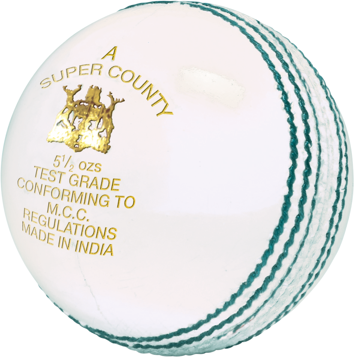 White Cricket Ball Super County PNG Image