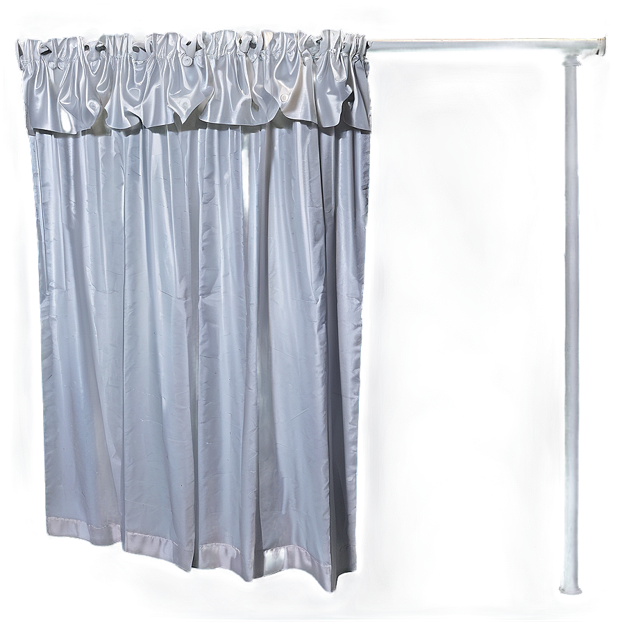 White Curtains B PNG Image