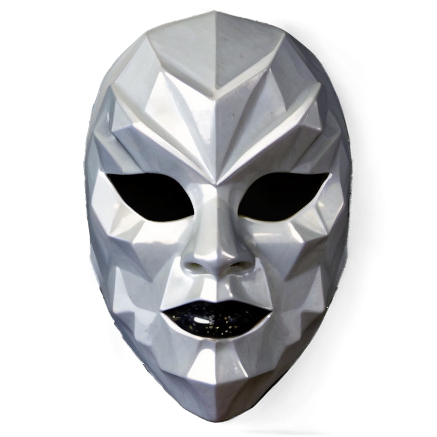 White Diamond Mask Png 1 PNG Image