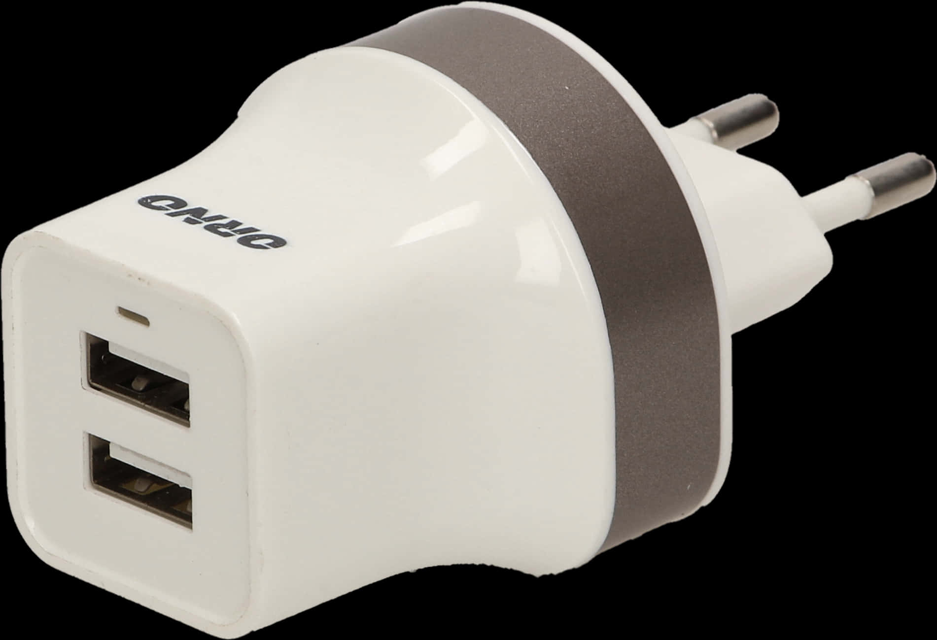 White Dual U S B Wall Charger PNG Image