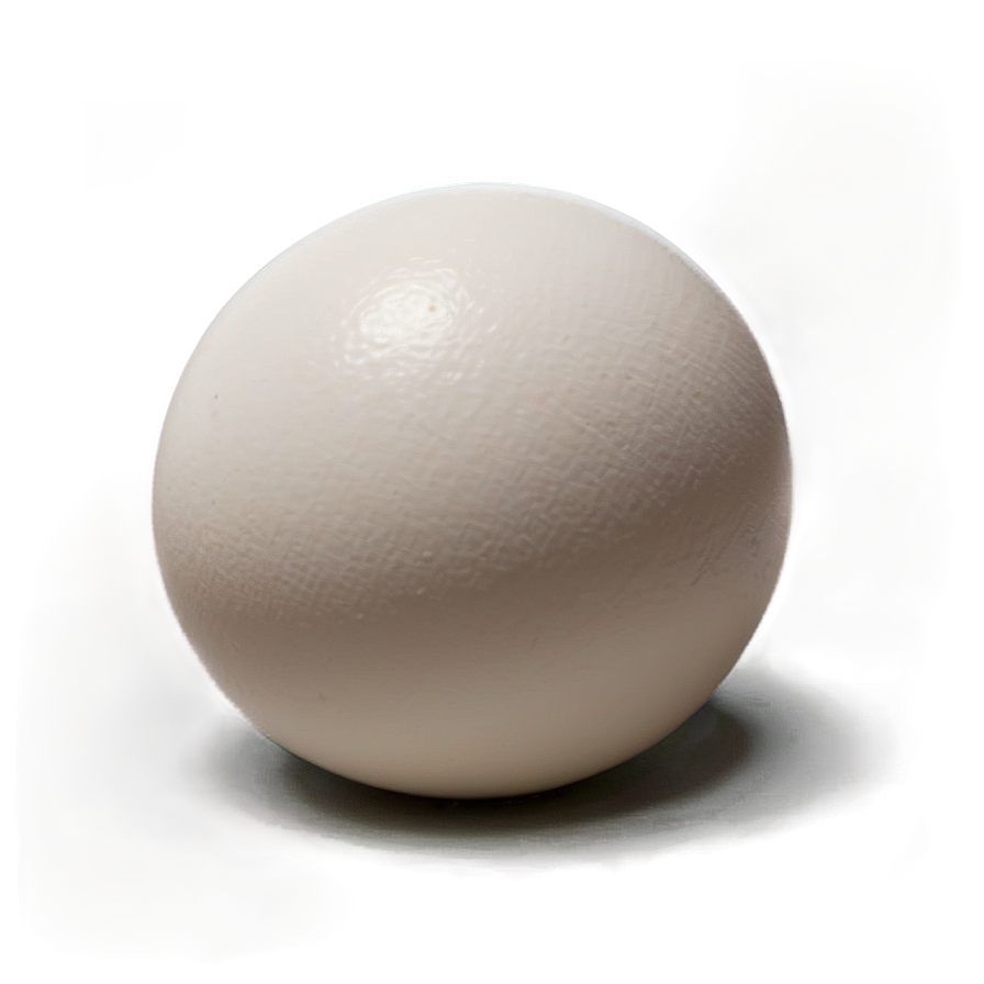 White Egg Recipe Component Png 06292024 PNG Image