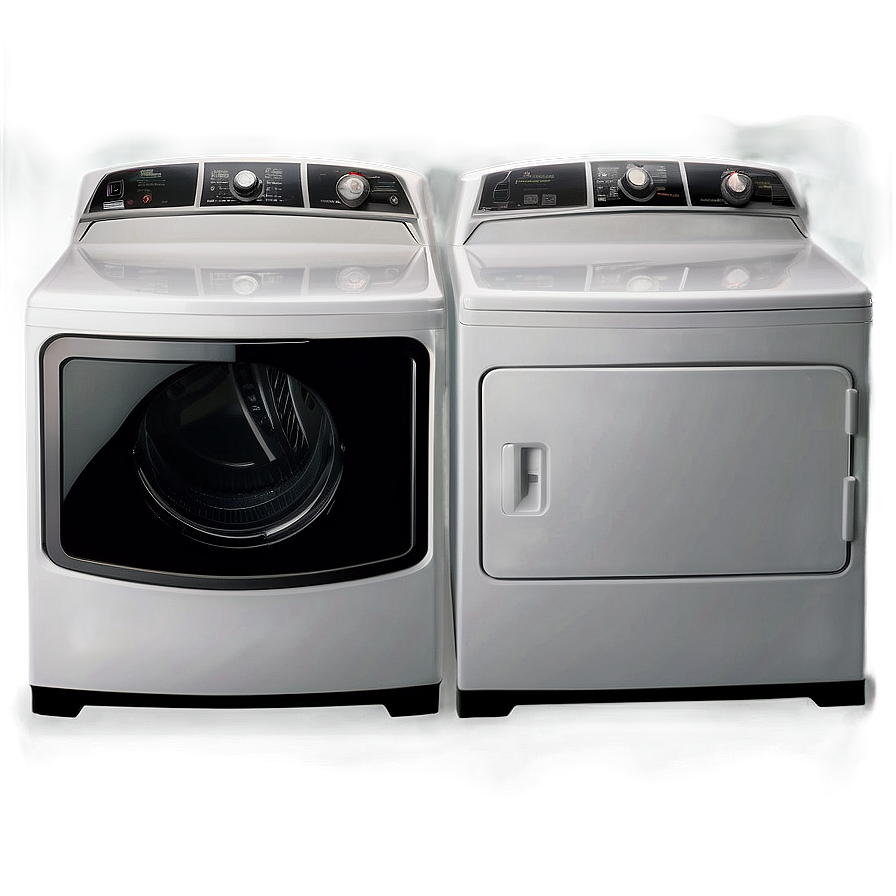 White Electric Dryer Png 74 PNG Image