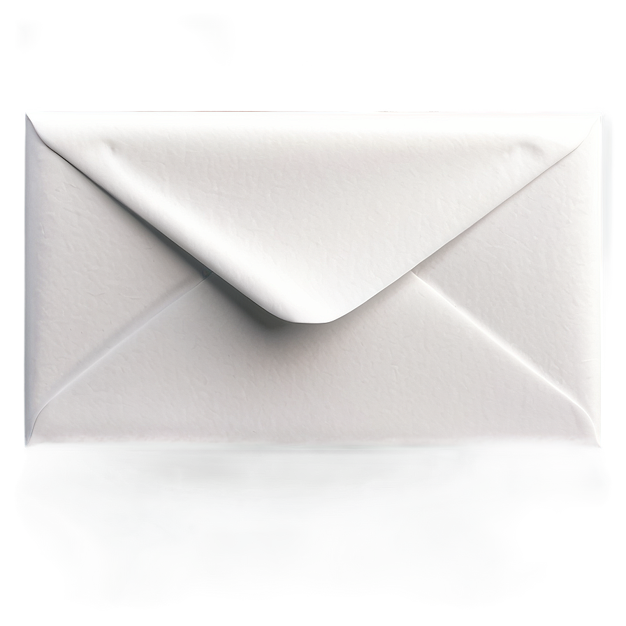 White Envelope A PNG Image