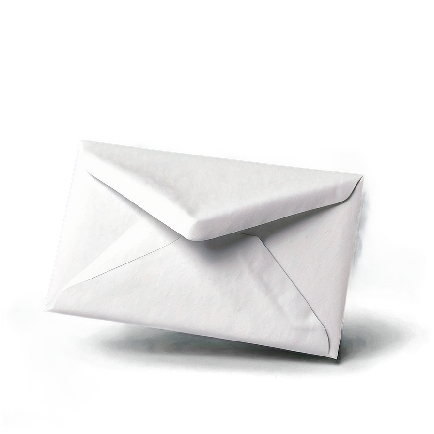 White Envelope B PNG Image