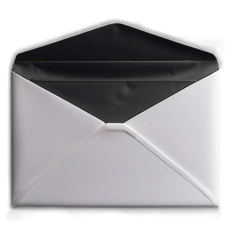 White Envelope C PNG Image