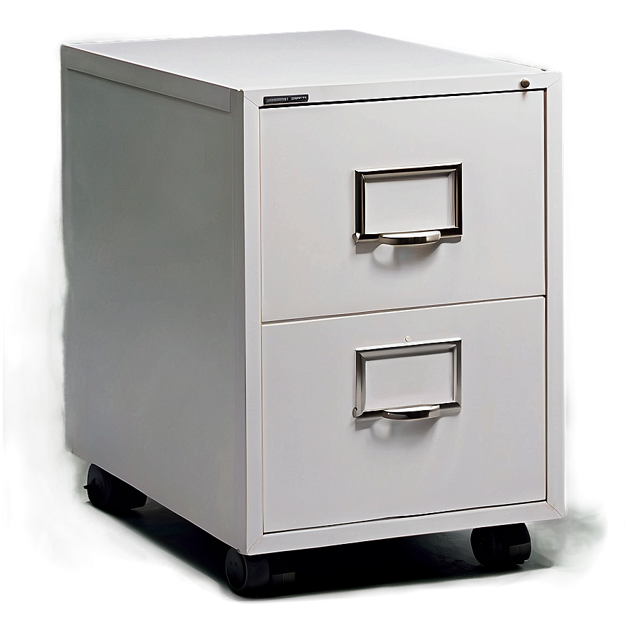 White Filing Cabinet Png 06272024 PNG Image