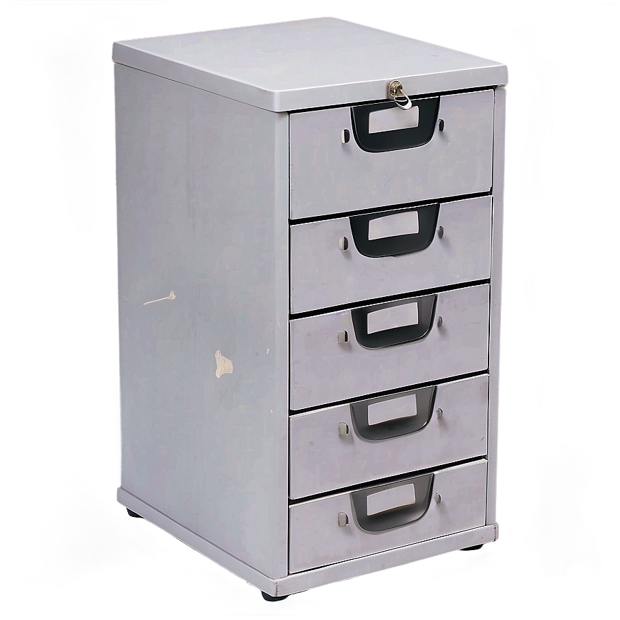 White Filing Cabinet Png Htx PNG Image