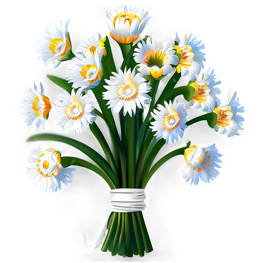 White Flower Bouquet Png 05242024 PNG Image