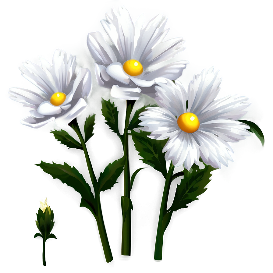 White Flower Clipart Png Pgl63 PNG Image