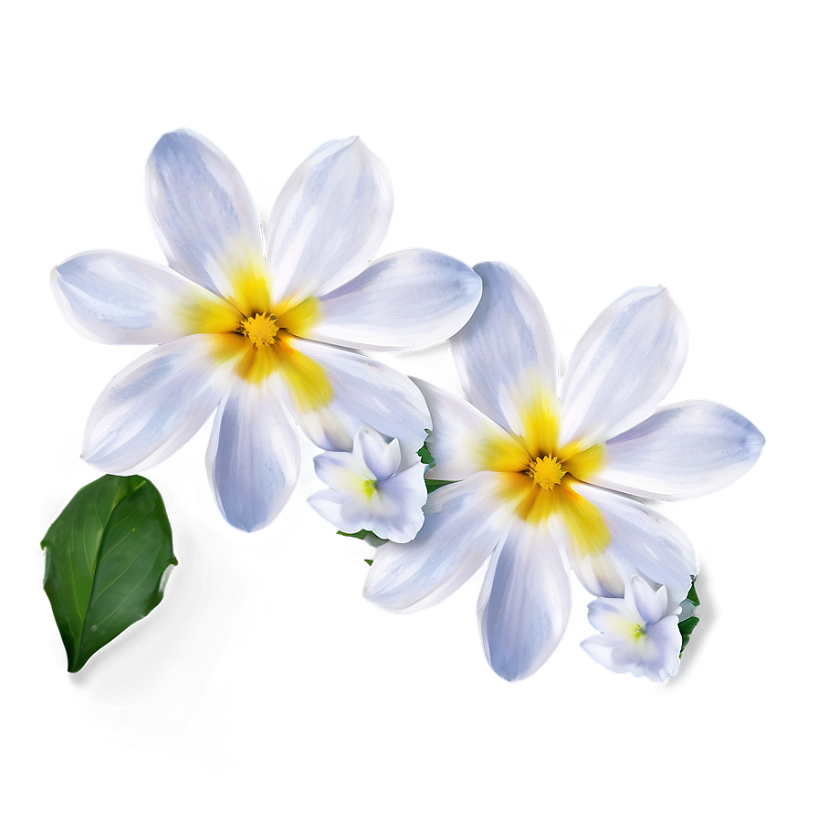 White Flower Petal Png Cmw13 PNG Image