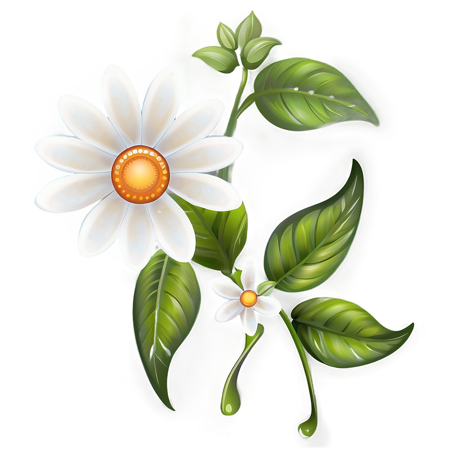 White Flower Symbol Png 38 PNG Image